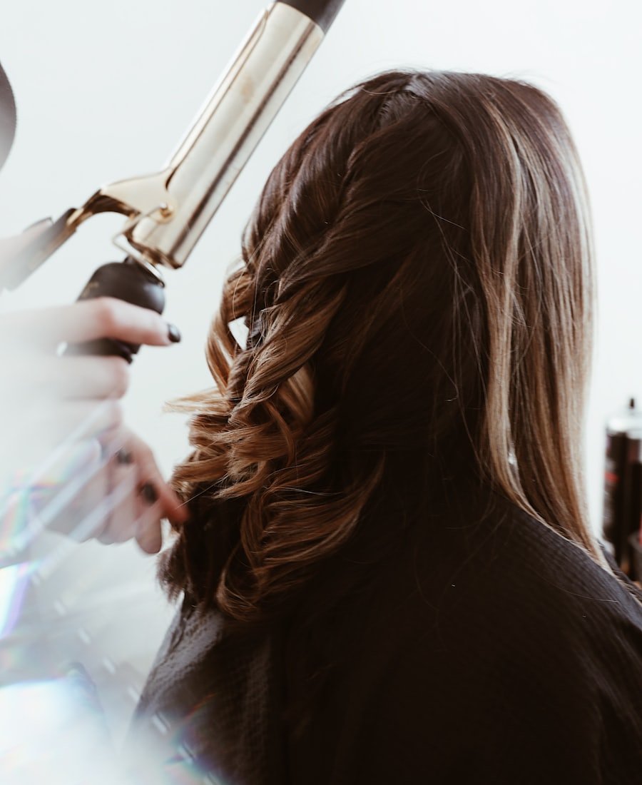 Bridal updo